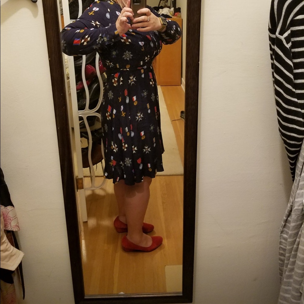 Boden tie dress